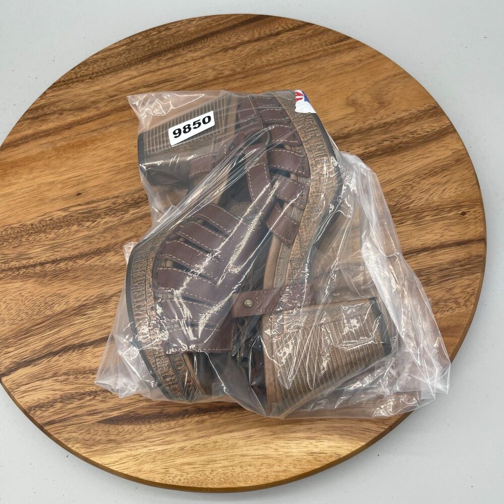 Dansko Randa Sandals Womens Size 9.5 / 40 Brown Leather Slingback Casual - Picture 9 of 9